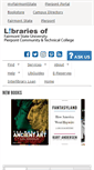 Mobile Screenshot of library.fairmontstate.edu